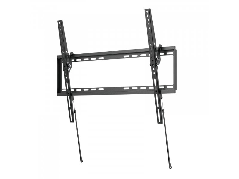 Uniteki TM1206 наклонный кронштейн &mdash; металлическая конструкция с двумя вертикальными стойками и горизонтальной перекладиной, вид спереди