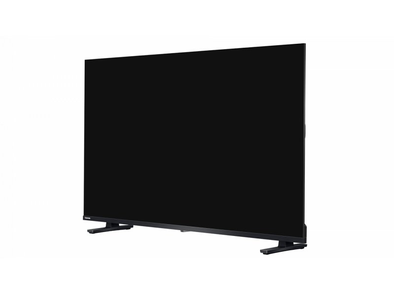 Toshiba 43V37SE боковой профиль — тонкий корпус и конструкция подставки