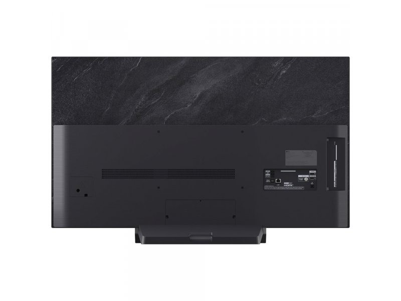 LG OLED48C6RLA &mdash; задняя панель с портами HDMI 2.1, LAN, USB и аудиоразъёмами