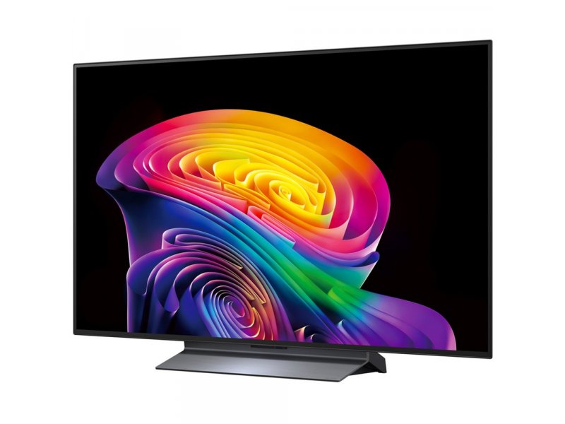 LG OLED55C6RLA вид под углом справа &mdash; демонстрация угловой стабильности изображения OLED evo