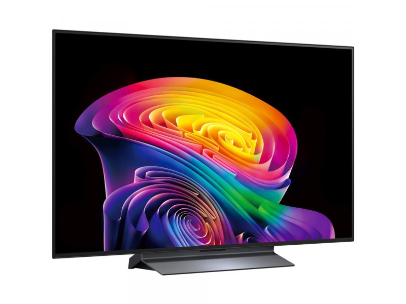 LG OLED55C6RLA вид под углом слева &mdash; углы обзора 178&deg; OLED evo практически без цветового сдвига