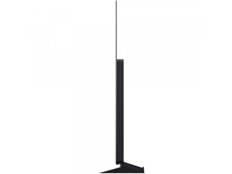 LG OLED77C6RLA — крупный план экрана с боковой стороны, толщина OLED панели