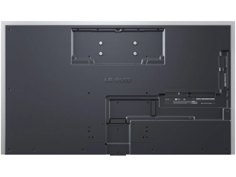 LG OLED83G6RLA 83 дюйма — задняя панель с портами HDMI 2.1 и USB