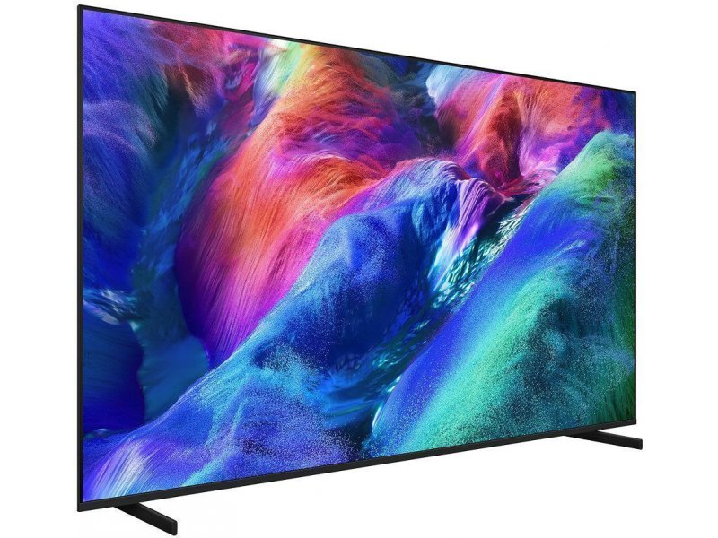 Samsung MRE55R85H 55 дюймов вид под углом, тонкий профиль корпуса и минималистичная подставка