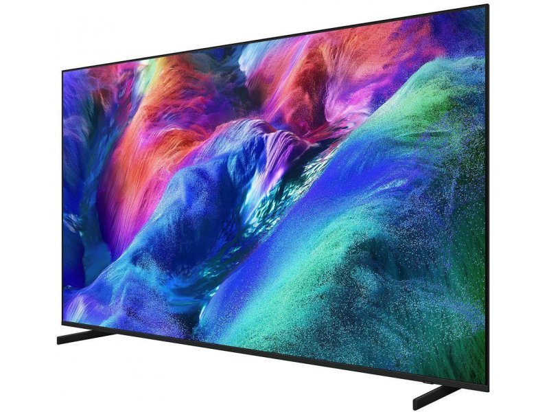 Samsung MRE55R85H 55 дюймов острый боковой ракурс, корпус выключен, конструкция подставки