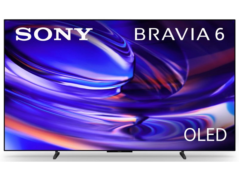 Sony K-55A60 вид спереди на подставке — OLED 55 дюймов 2026
