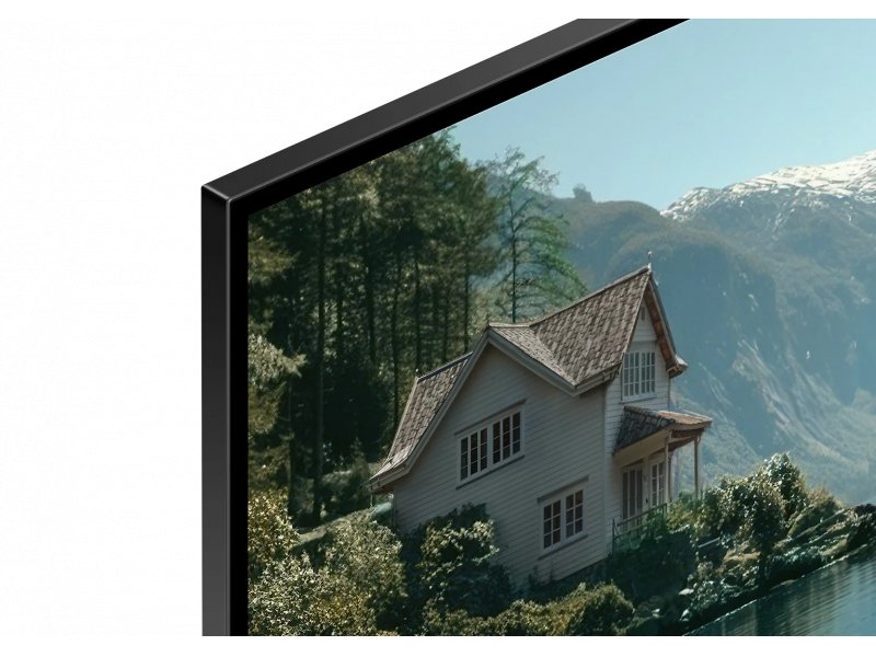 Sony K-65XR35M2 крупный план тонких рамок экрана и качество изображения на угловом повороте