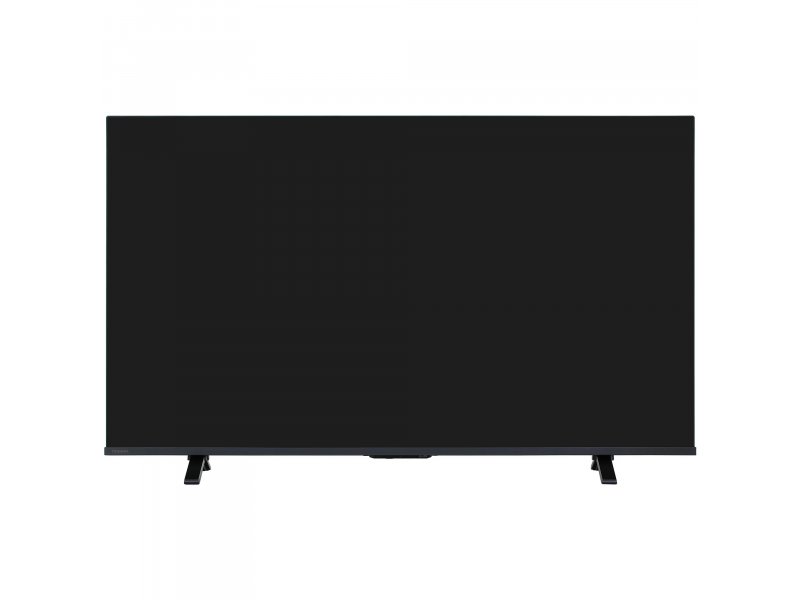 Toshiba 55M450RE вид спереди на подставке, экран выключен