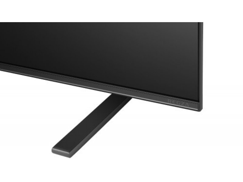 Toshiba 75Z570SE боковой вид на подставке — профиль корпуса и конструкция основания