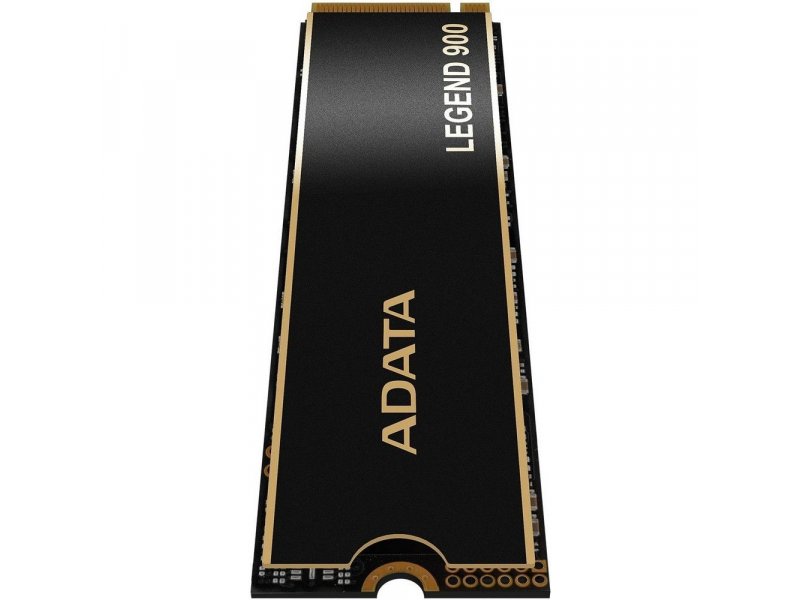 ADATA LEGEND 900 надпись на чёрной поверхности накопителя — маркировка серии