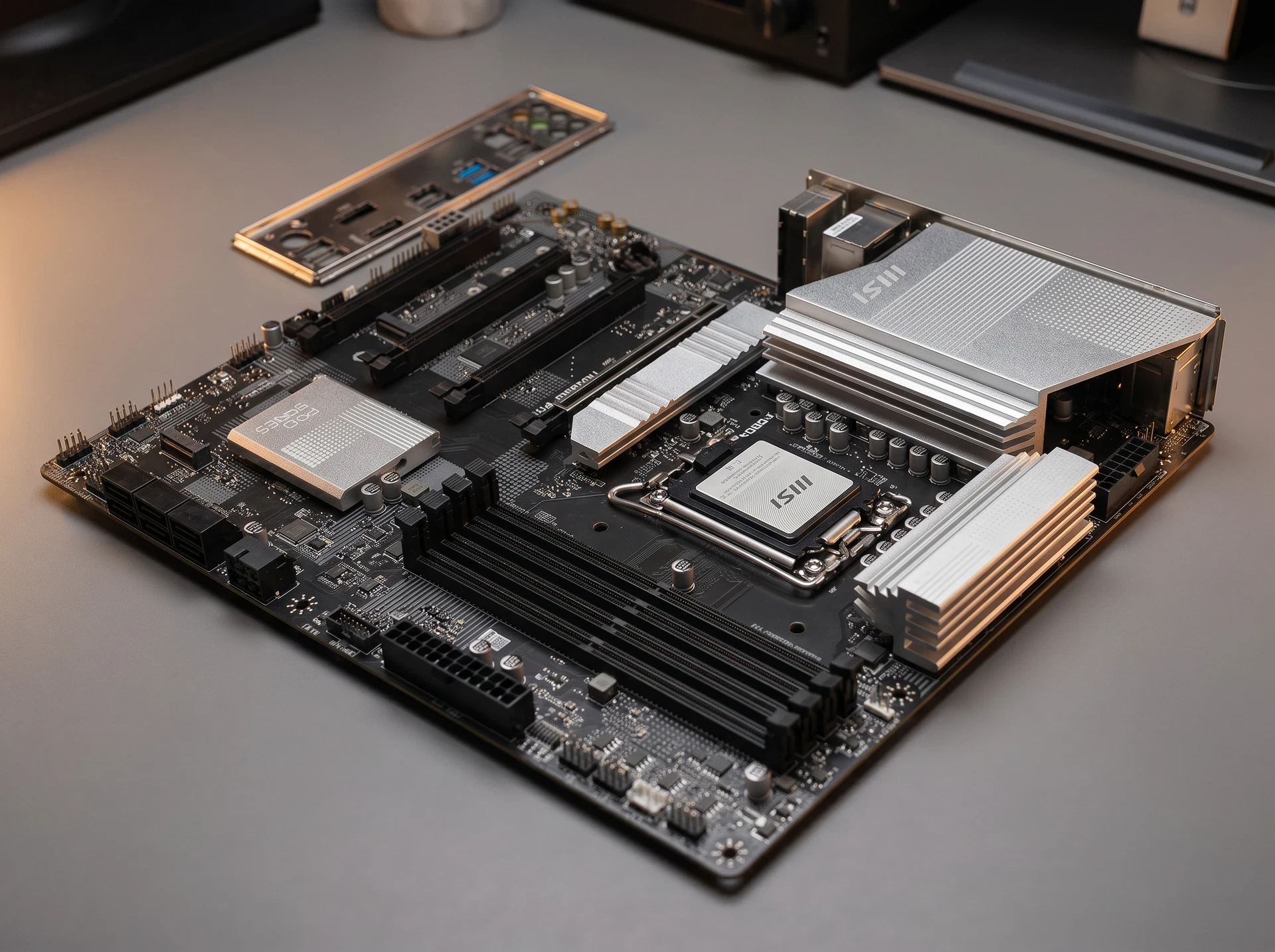 Материнская плата MSI Pro B860-p Wifi, Socket LGA 1851, Intel B860, ATX, RTL - фото в интерьере