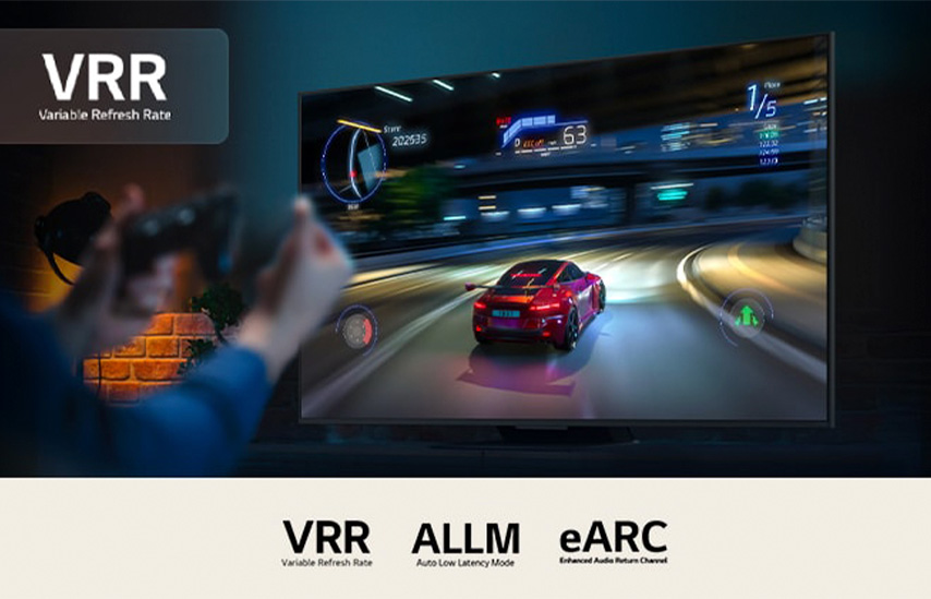 VRR, ALLM и eARC &mdash; пиктограммы возможностей