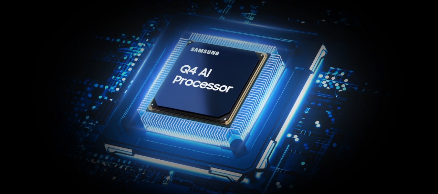 Samsung QE65Q7F5AUXRU &mdash; вид спереди, QLED 65 дюймов