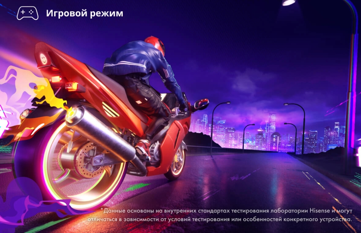 Hisense 40A4S дизайн корпуса вид сбоку монтаж на стену