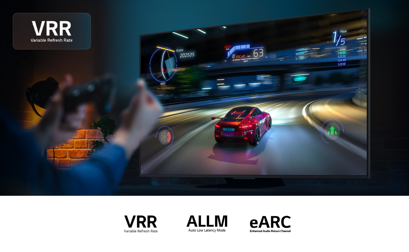 VRR, ALLM и eARC &mdash; режимы для гейминга и звука