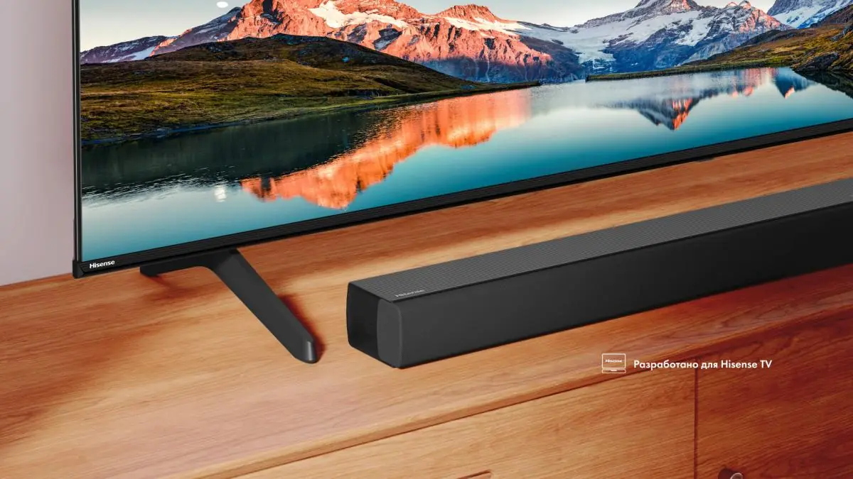 Hisense HS3100 боковой профиль совместимость с телевизором Hisense на стене