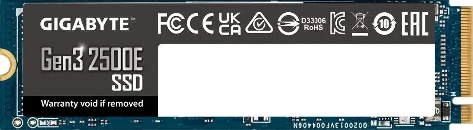 Gigabyte G325E1TB 1ТБ M.2 2280 NVMe — общий вид накопителя