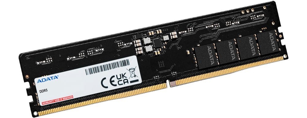 ADATA AD5U56008G-S DDR5 8 ГБ 5600 МГц модуль монтаж в слот DIMM материнской платы