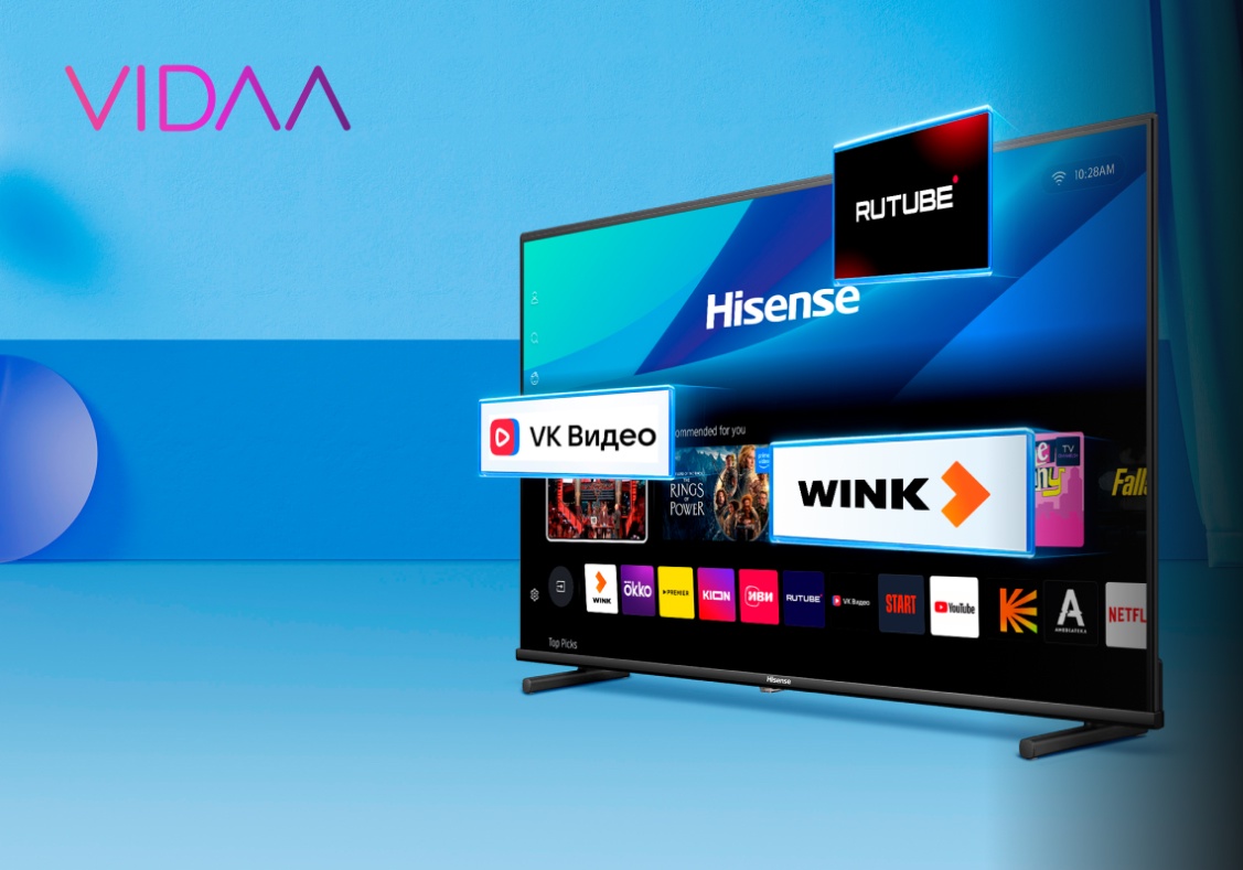 Hisense 40A5Q VIDAA &mdash; Smart TV с российскими и зарубежными сервисами