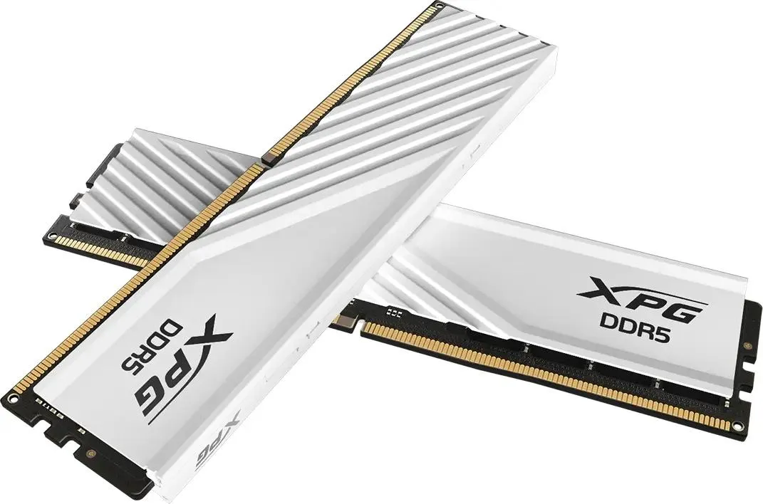 ADATA Lancer AX5U6000C3016G-DTLABWH DDR5 два модуля комплект 2x16GB установка в слоты