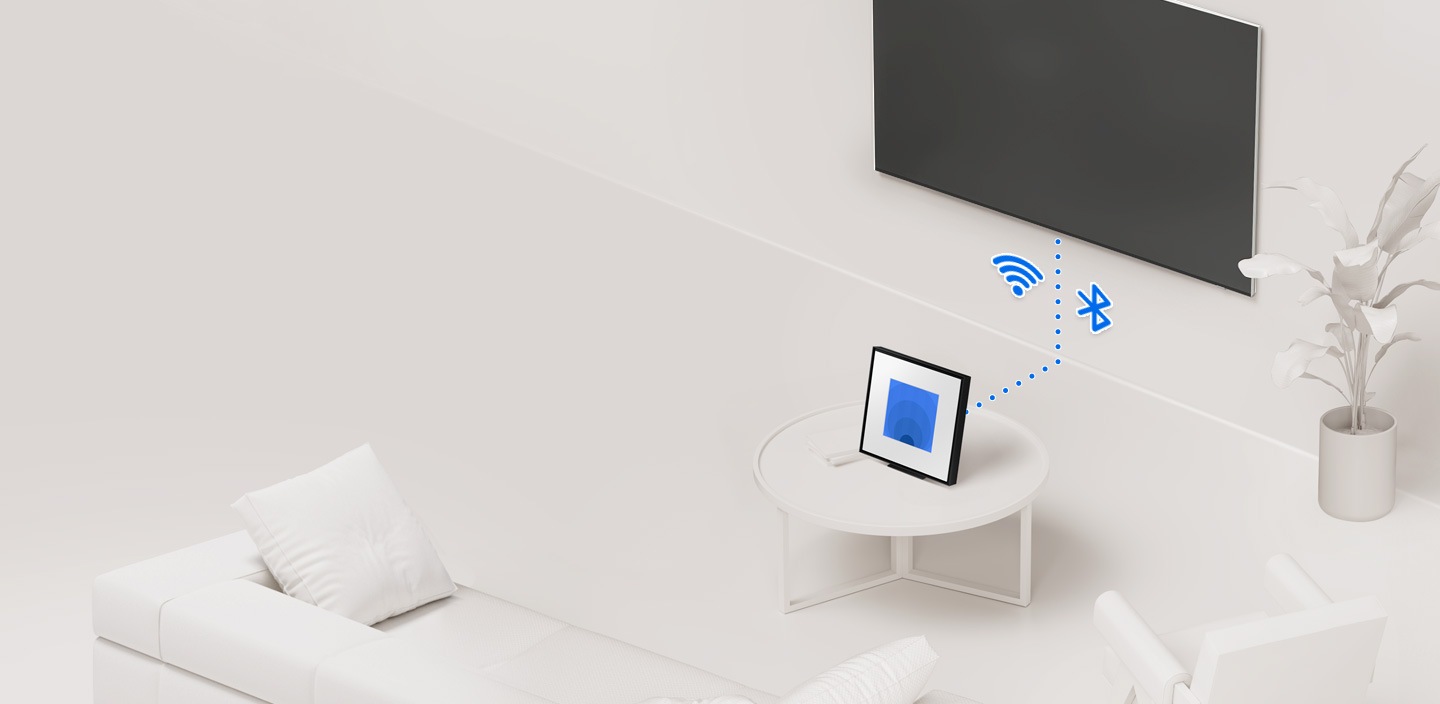 Samsung HW-LS60D беспроводное подключение к телевизору Wi-Fi Bluetooth синхронизация