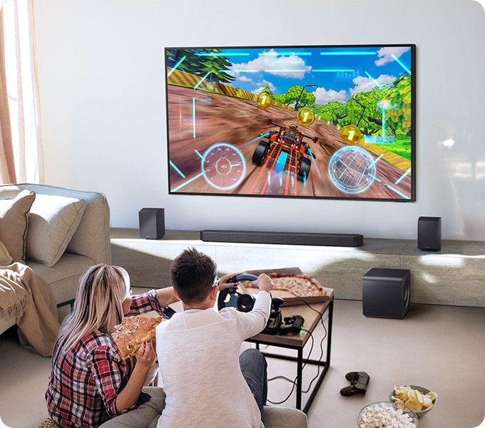 Samsung HW-Q930F/RU Game Pro — режим игрового звука при подключении консоли