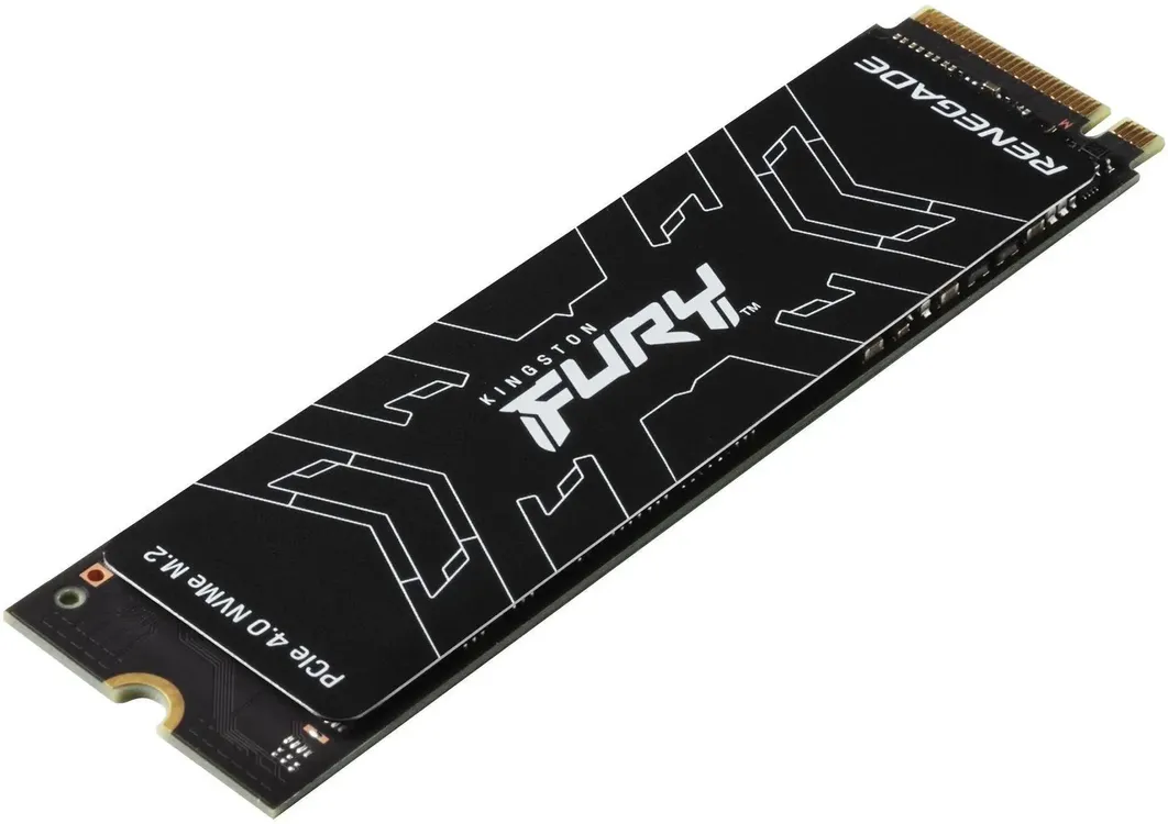 Kingston Fury Renegade 2 ТБ PCIe 4.0 NVMe установка в слот M.2 материнской платы