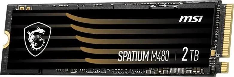 MSI Spatium M480 2TB маркировка и габариты 80×22×2.15 мм форм-фактор M.2 2280