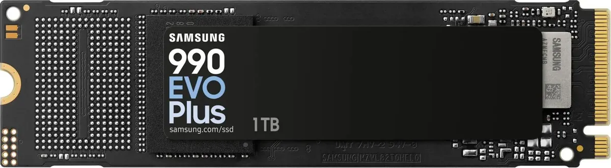 Samsung 990 Evo Plus 1 ТБ M.2 2280 — скоростные характеристики PCIe 4.0 x4