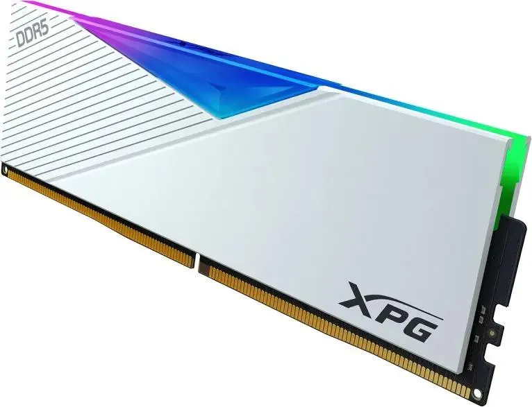 ADATA Lancer AX5U7200C3416G-DCLARWH два модуля DDR5 в комплекте белый радиатор RGB