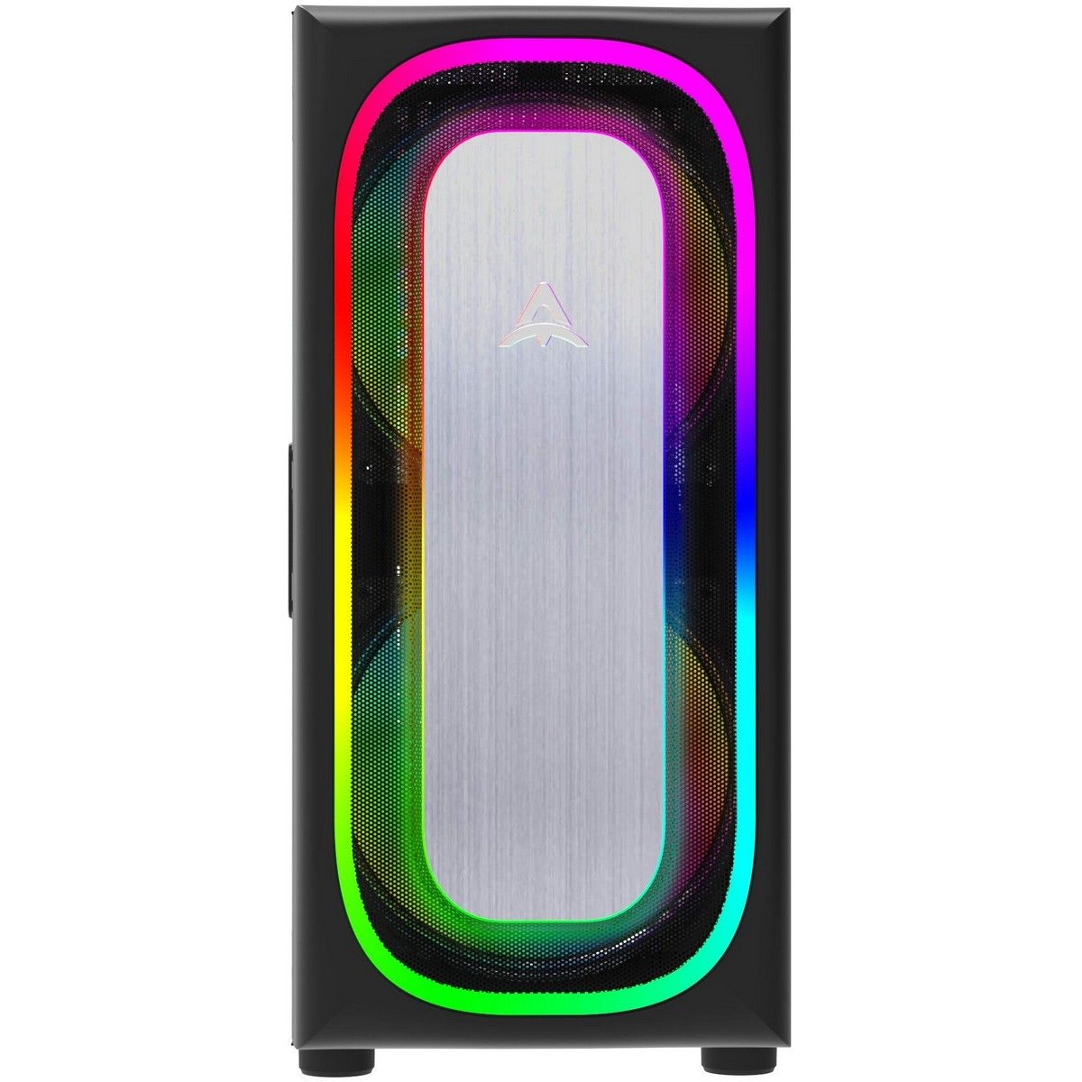 Alseye Ai Pro-200B фронтальный вид RGB-подсветка по периметру передней панели
