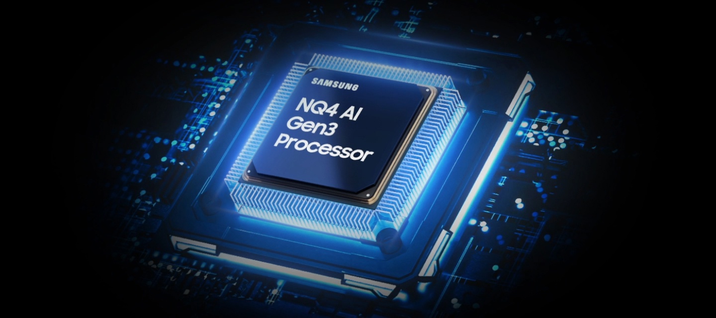 Samsung QE83S95FAEXRU &mdash; процессор NQ4 AI Gen3 для апскейла 4K