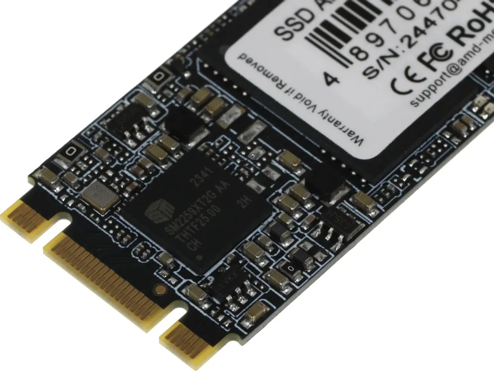 AMD Radeon R3MS0480G8 480 ГБ SSD M.2 2280 размеры и форм-фактор