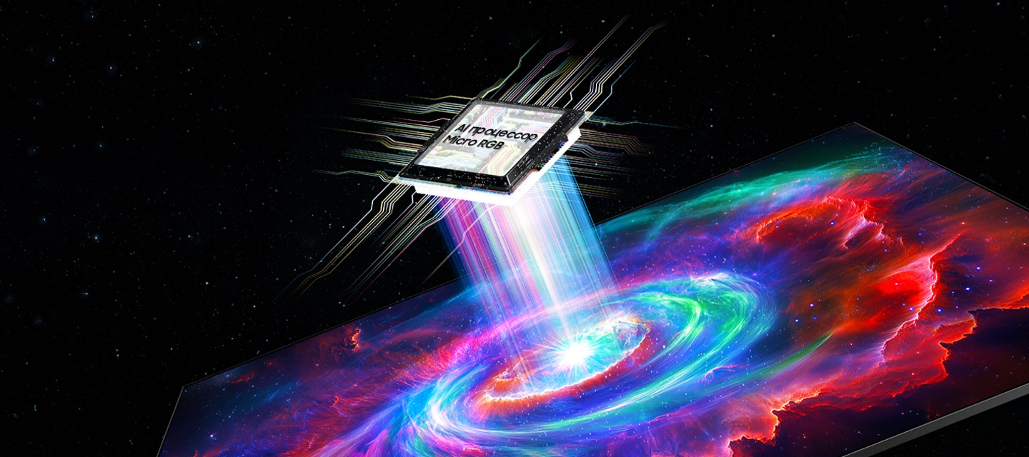 AI-процессор Micro RGB в телевизоре Samsung MRE115MR95FXRU