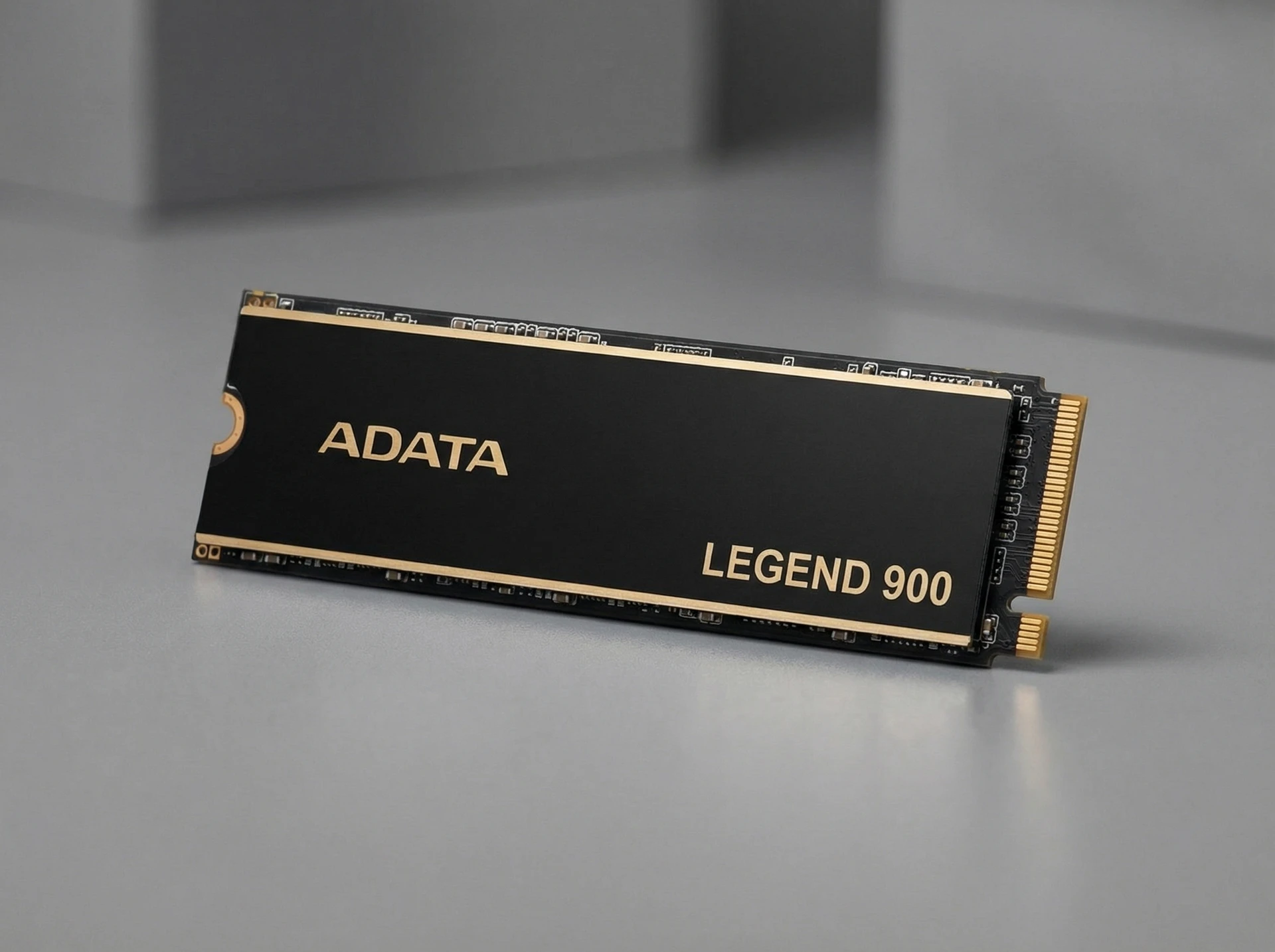 ADATA Legend 900 1 ТБ в сборке ПК &mdash; установленный накопитель M.2 в слоте материнской платы