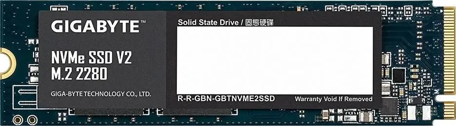 GIGABYTE NVMe SSD V2 G3NVMEV2256G M.2 2280 общий вид накопителя