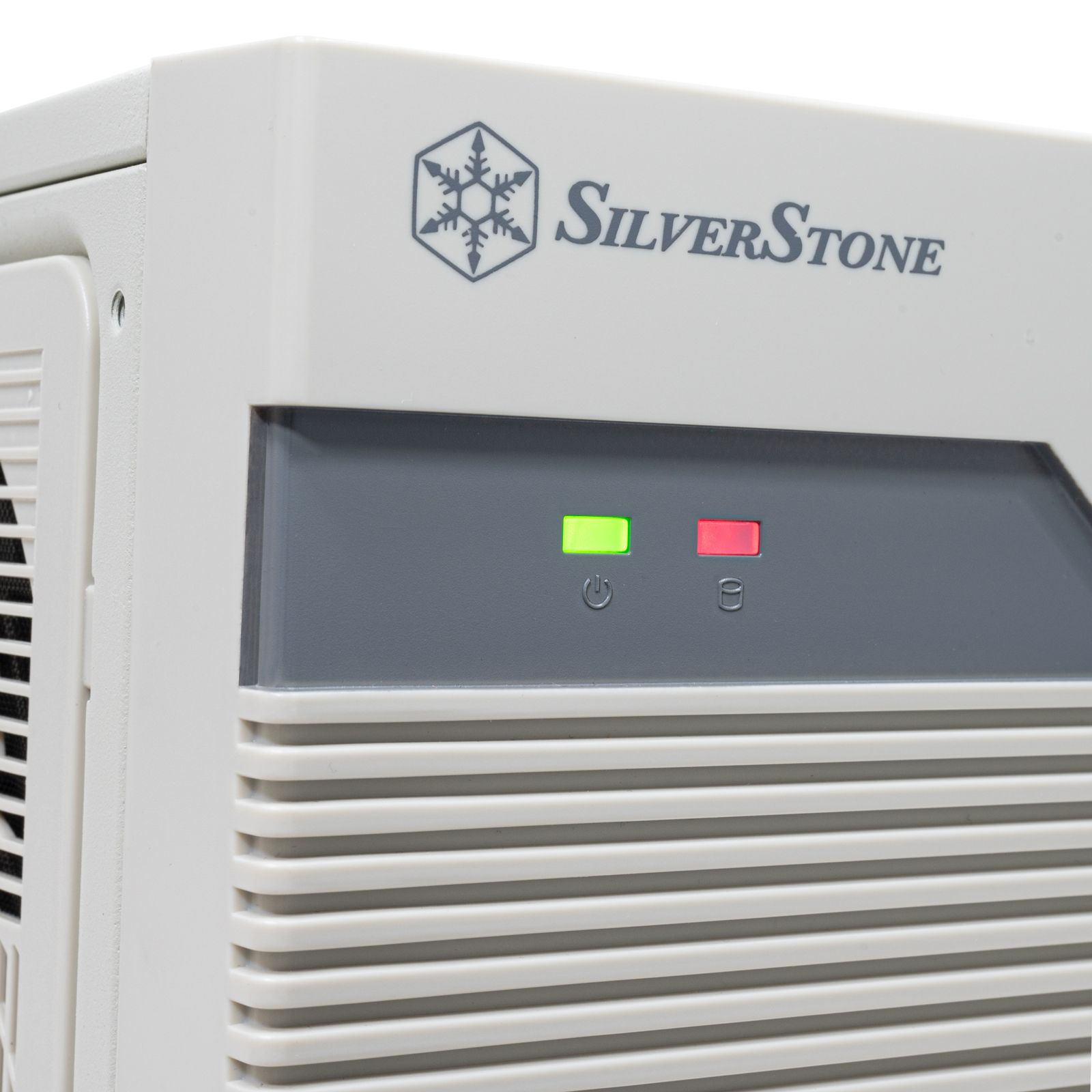 SilverStone SST-FLP01W фронтальная панель с логотипом индикаторы питания и активности