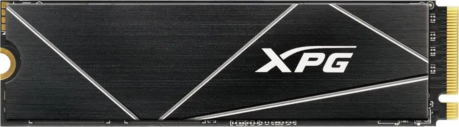 ADATA XPG Blade S70 512ГБ вид сверху геометрический дизайн корпуса логотип XPG
