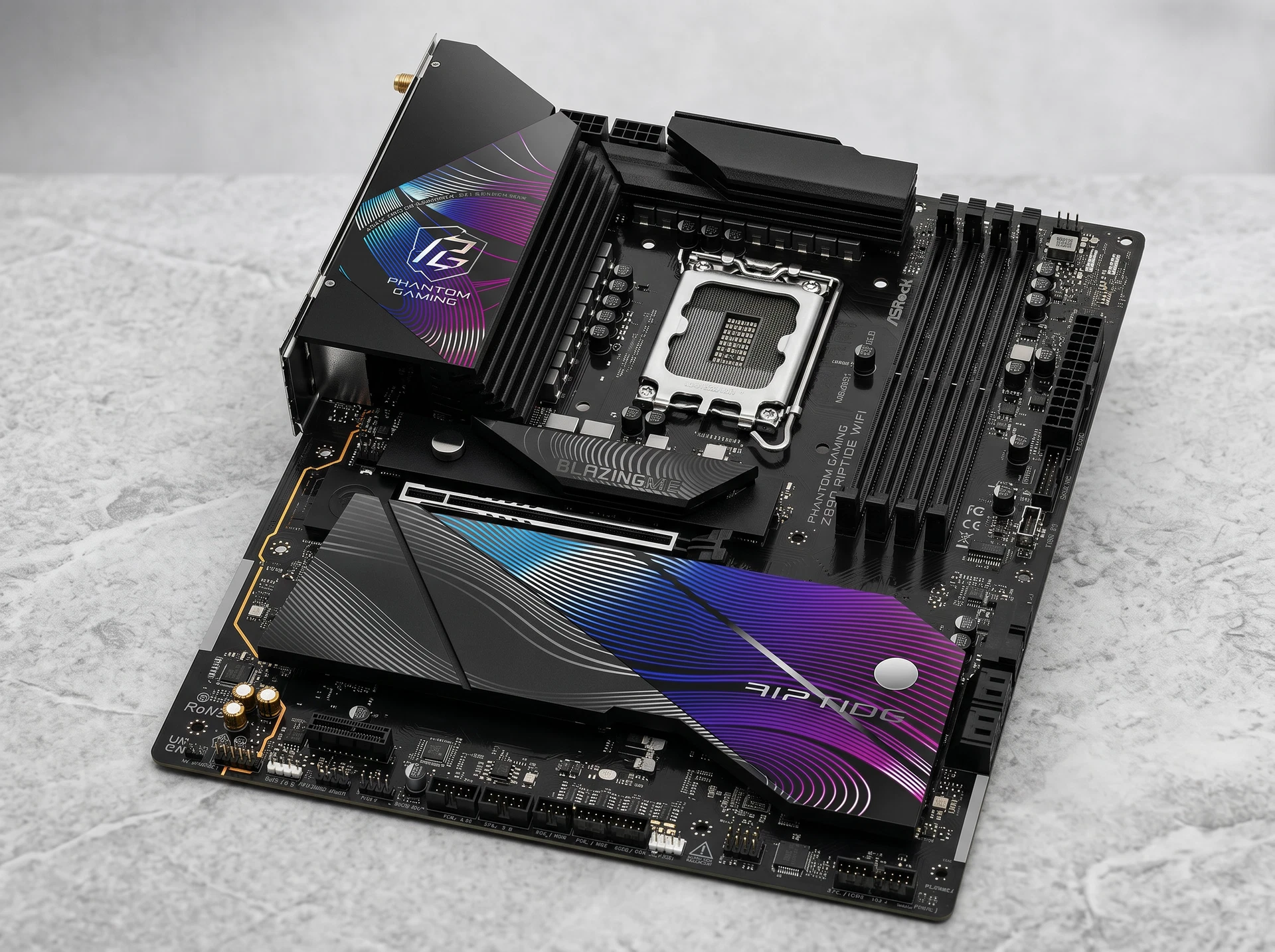 Материнская плата ASRock Z890 Riptide Wifi, Socket LGA 1851, Intel Z890, ATX, RTL - фото в интерьере