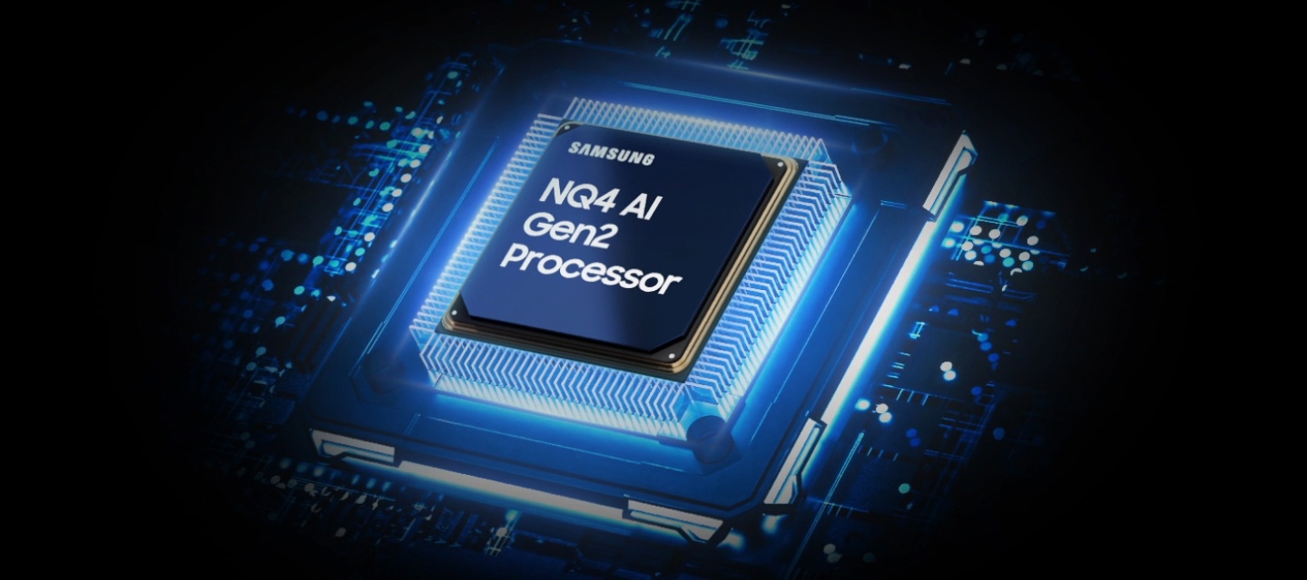 Samsung QE75QN85F &mdash; AI-процессор NQ4 2-го поколения обрабатывает изображение через 128 нейронных сетей