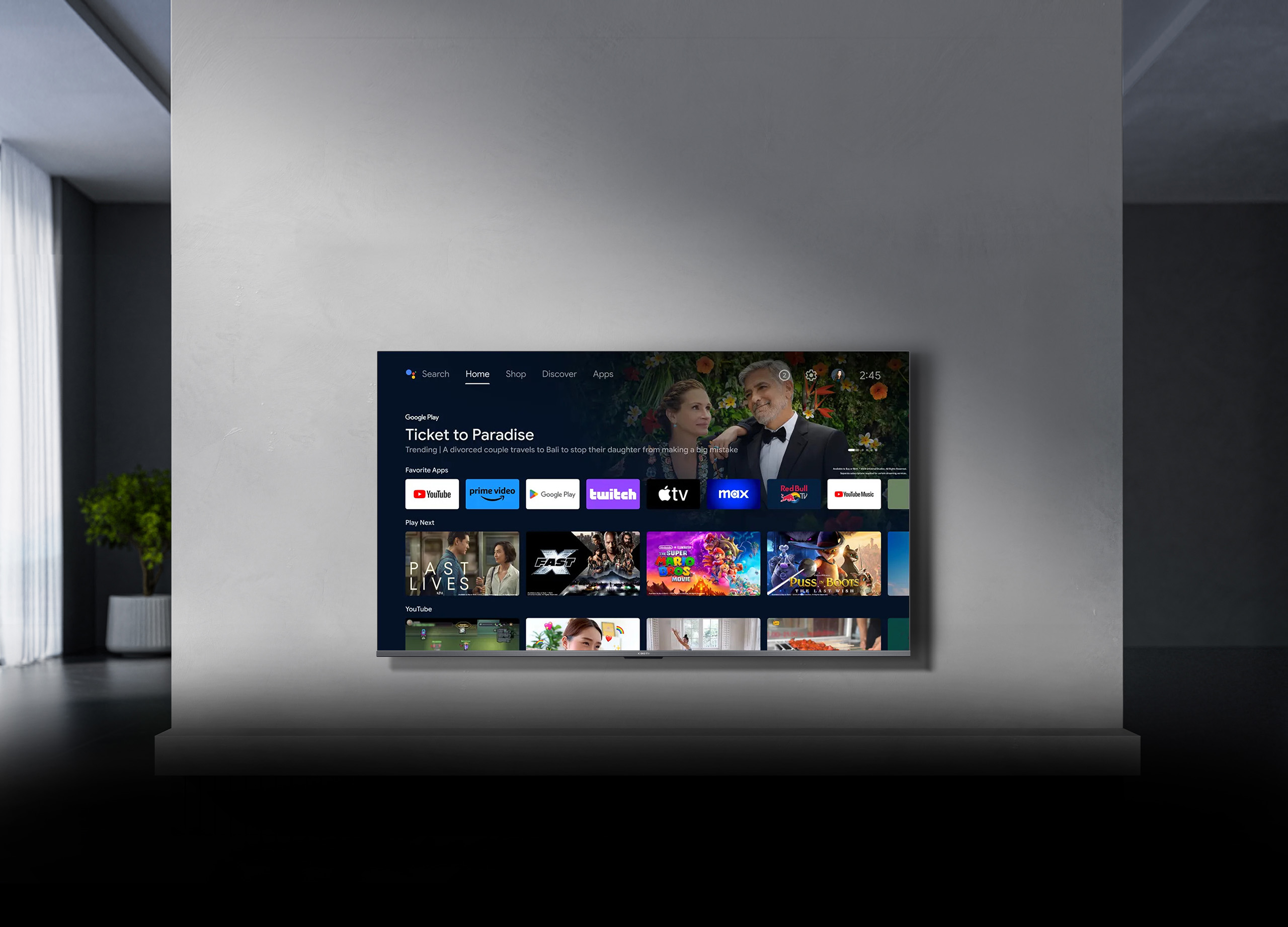 Google Play и стриминговые сервисы на Xiaomi TV A Pro 65 2026