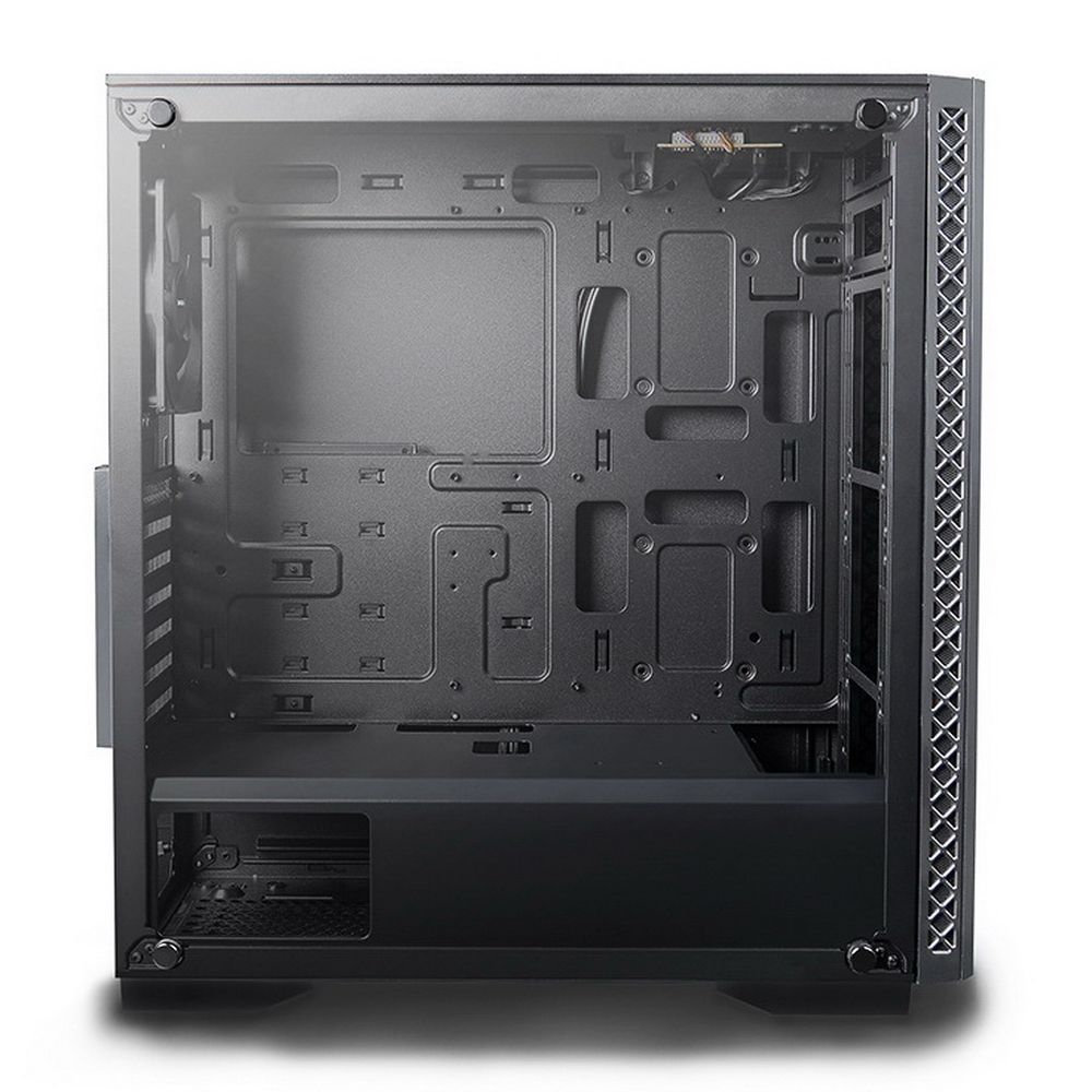 DeepCool MATREXX 50 внутреннее устройство — отсеки для компонентов, нижнее размещение БП
