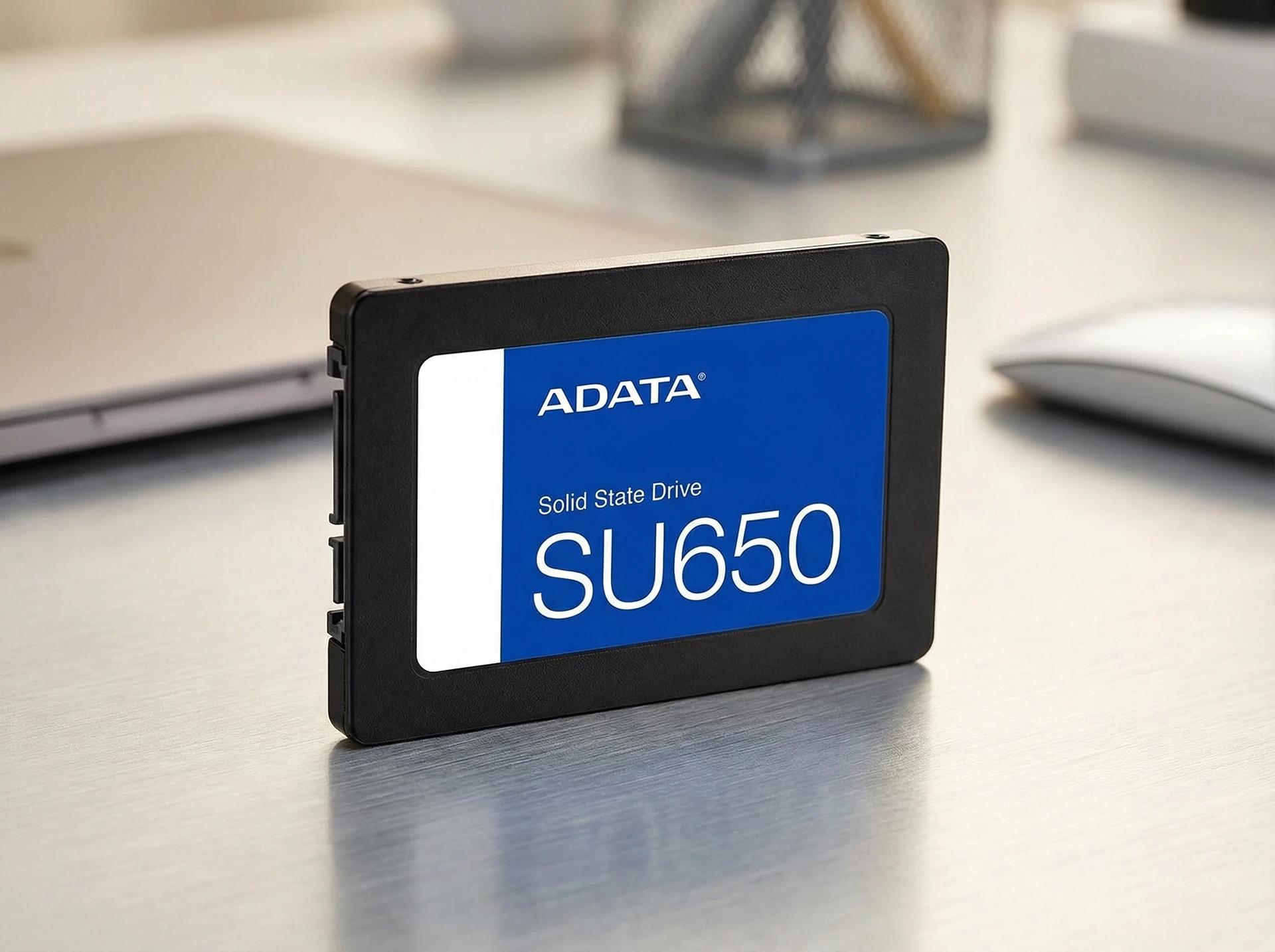 ADATA Ultimate SU650 2TB установлен в отсек ноутбука &mdash; практический сценарий использования