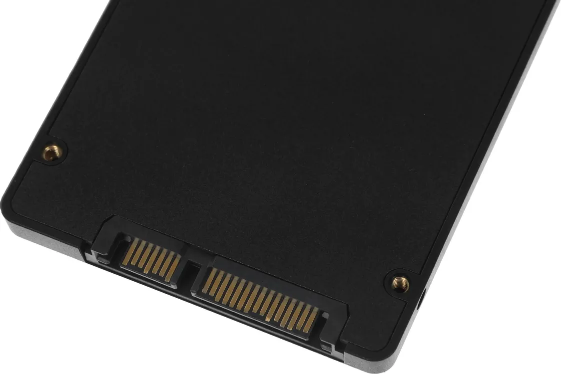 AMD Radeon R3SL0240G2 разъём SATA с золотистыми контактами и крепёжные отверстия