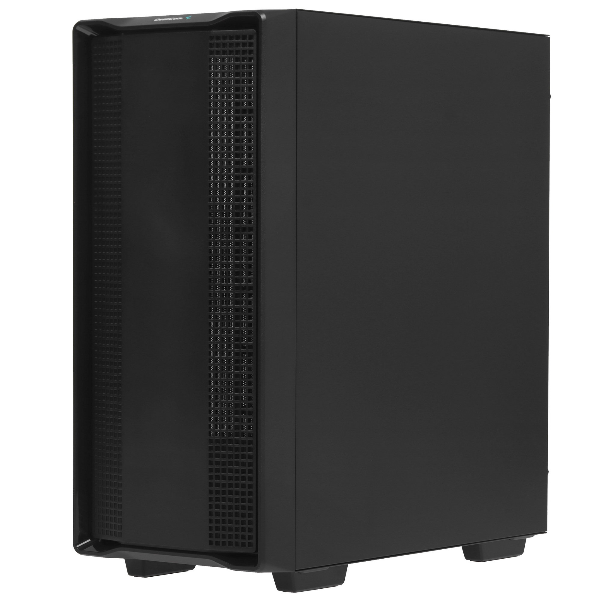DeepCool CC560 Limited V2 вид сбоку сетчатая вентиляционная панель закрытая правая боковина
