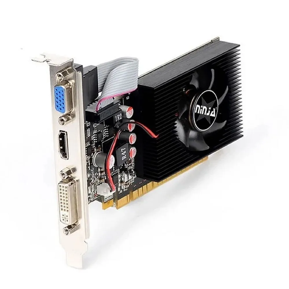 Sinotex Видеокарта GeForce GT 730 Ninja GT730 PCIE (96SP) 1 ГБ (NK73NP013F) #2