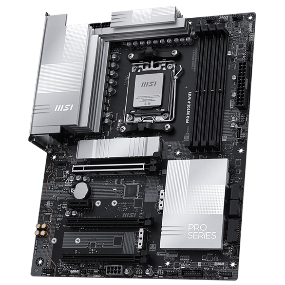 MSI PRO X870E-P WIFI задняя панель порты USB Thunderbolt 4 Wi-Fi 7 AM5